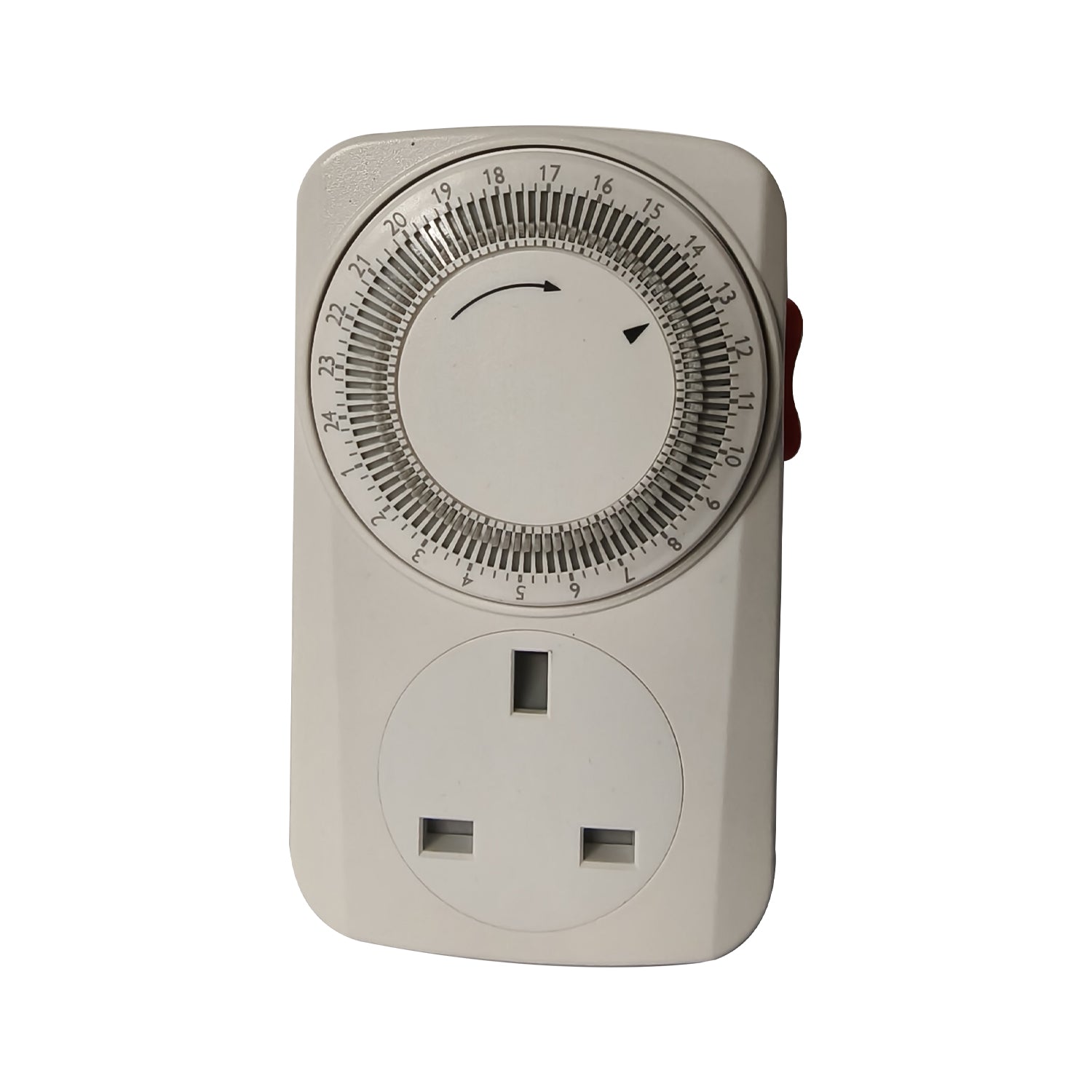 JASSFERRY 24-Hour Programmable Light Switch Timer, White