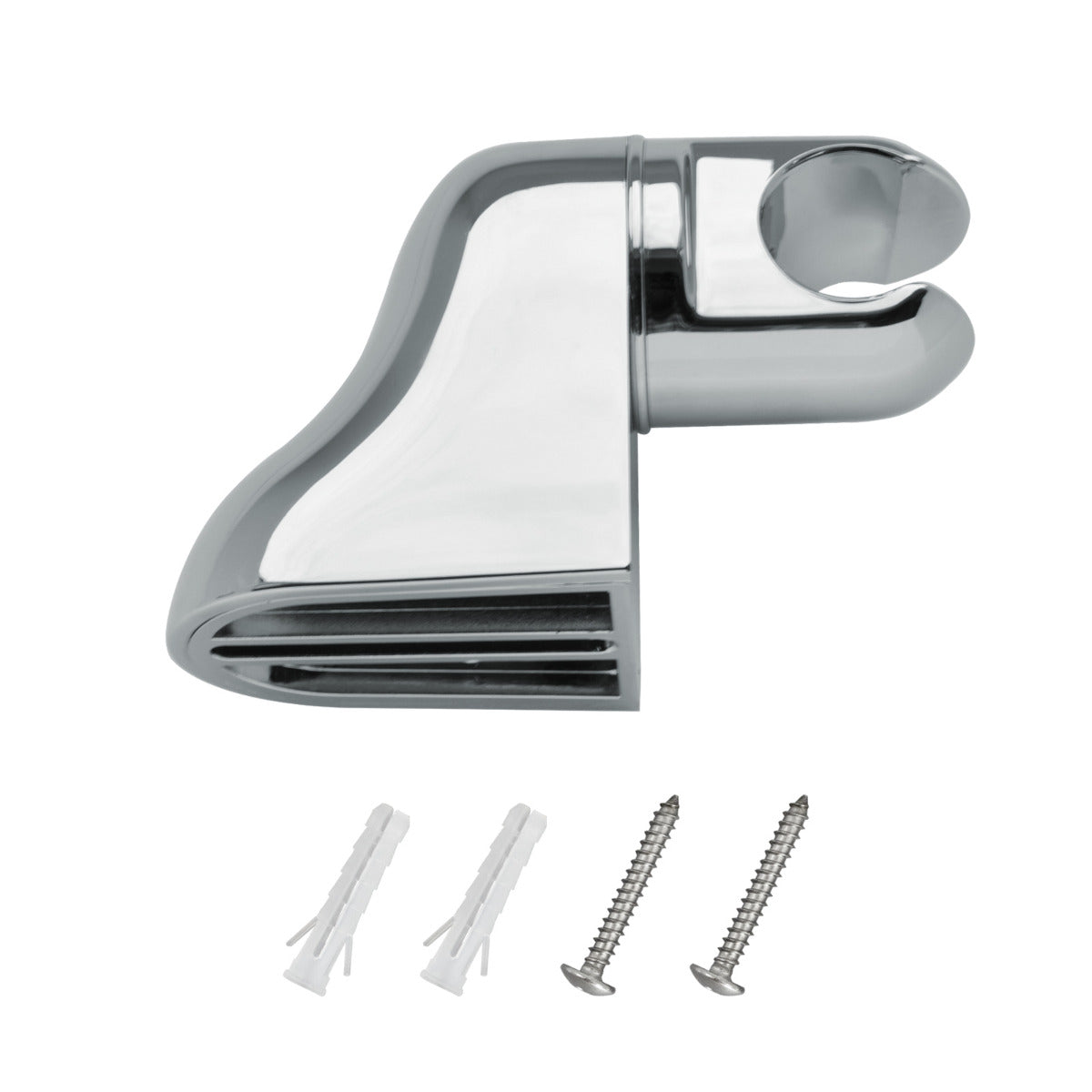 JassferryJASSFERRY New Adjustable Wall Bracket Shower Heads Hose Holder Swivel ChromeShower Heads