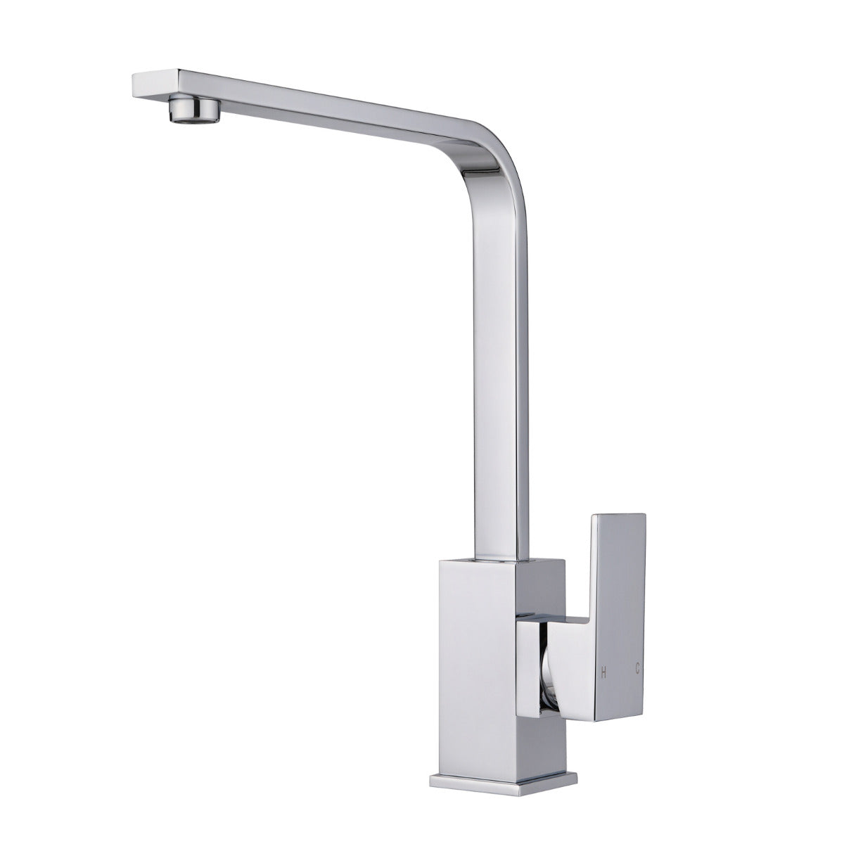 JassferryJASSFERRY Kitchen Sink Taps Mixers Square Single Lever Chrome with Swivel SpoutKitchen taps