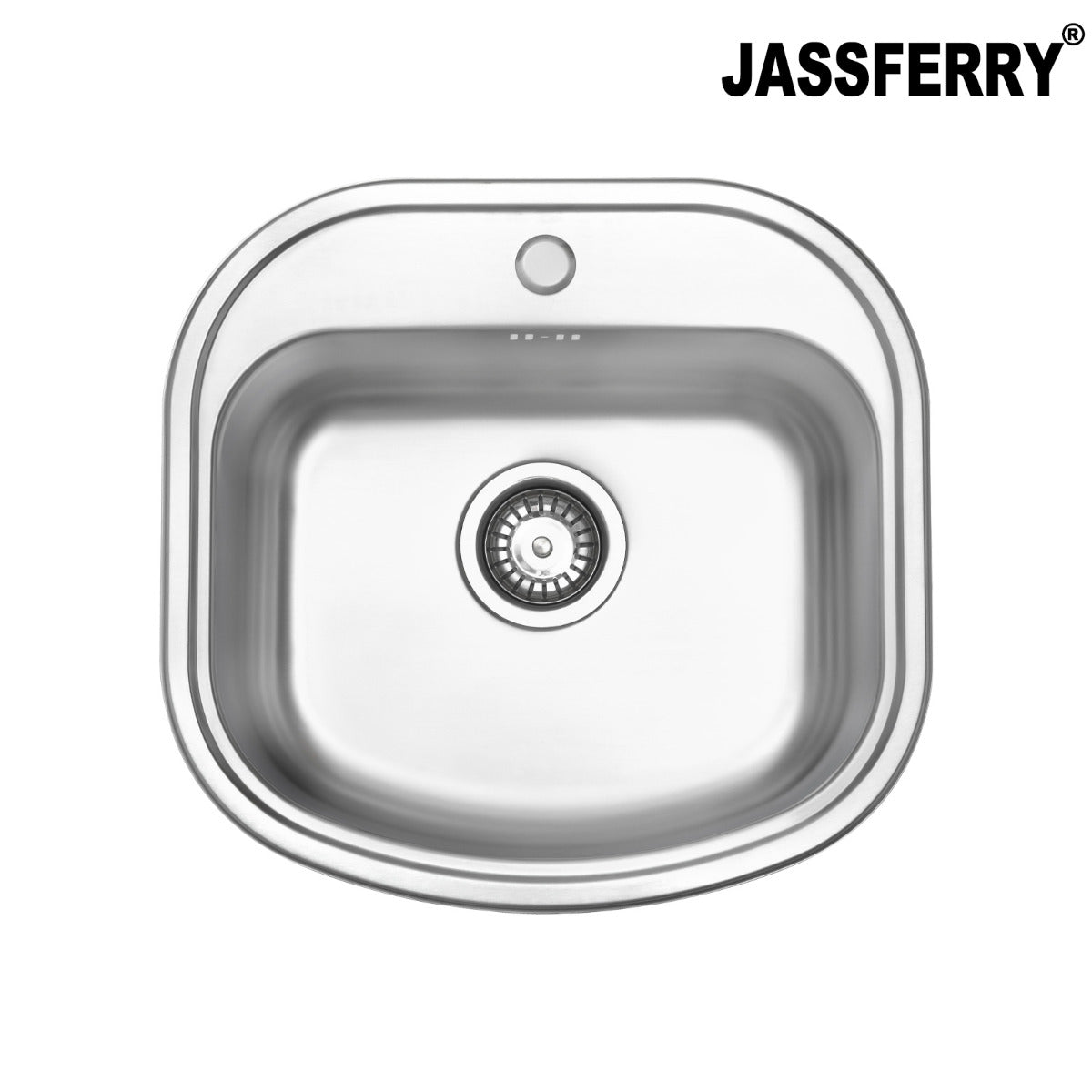 JassferryJASSFERRY Stainless Steel Single Bowl Kitchen Sink with Pre-drilled Tap HoleKitchen Sink