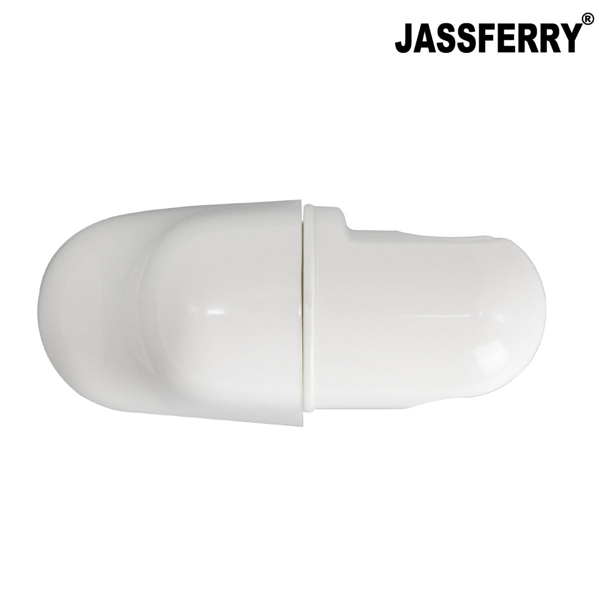 JassferryJASSFERRY Replacement Adjustable Wall Bracket Shower Head Hose Holder WhiteShower Heads