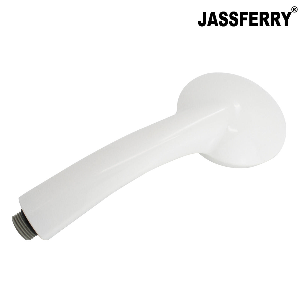 JassferryJASSFERRY White Single Function Handheld Shower Head Replacement Bathroom HandsetShower Heads