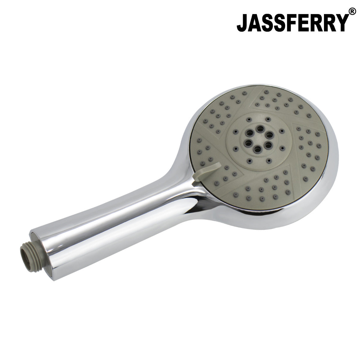 JassferryJASSFERRY New Chrome Shower Head Sets 5 Mode Massage Spray 4inch (10cm) ABSShower Heads