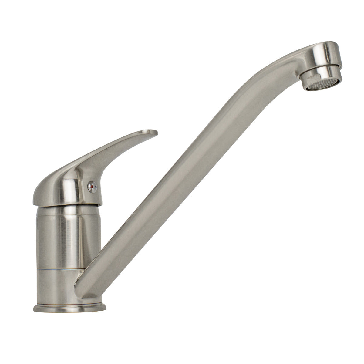 JassferryJASSFERRY New Nickel Brushed Kitchen Sink Mixer Taps Single Lever Swivel SpoutKitchen taps