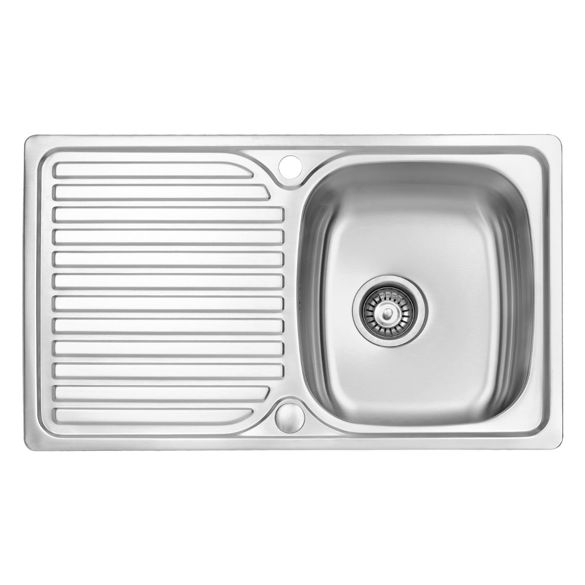 JassferryJASSFERRY Stainless Steel Kitchen Sink Inset Single 1 Bowl Reversible Drainer - 834BKitchen Sinks
