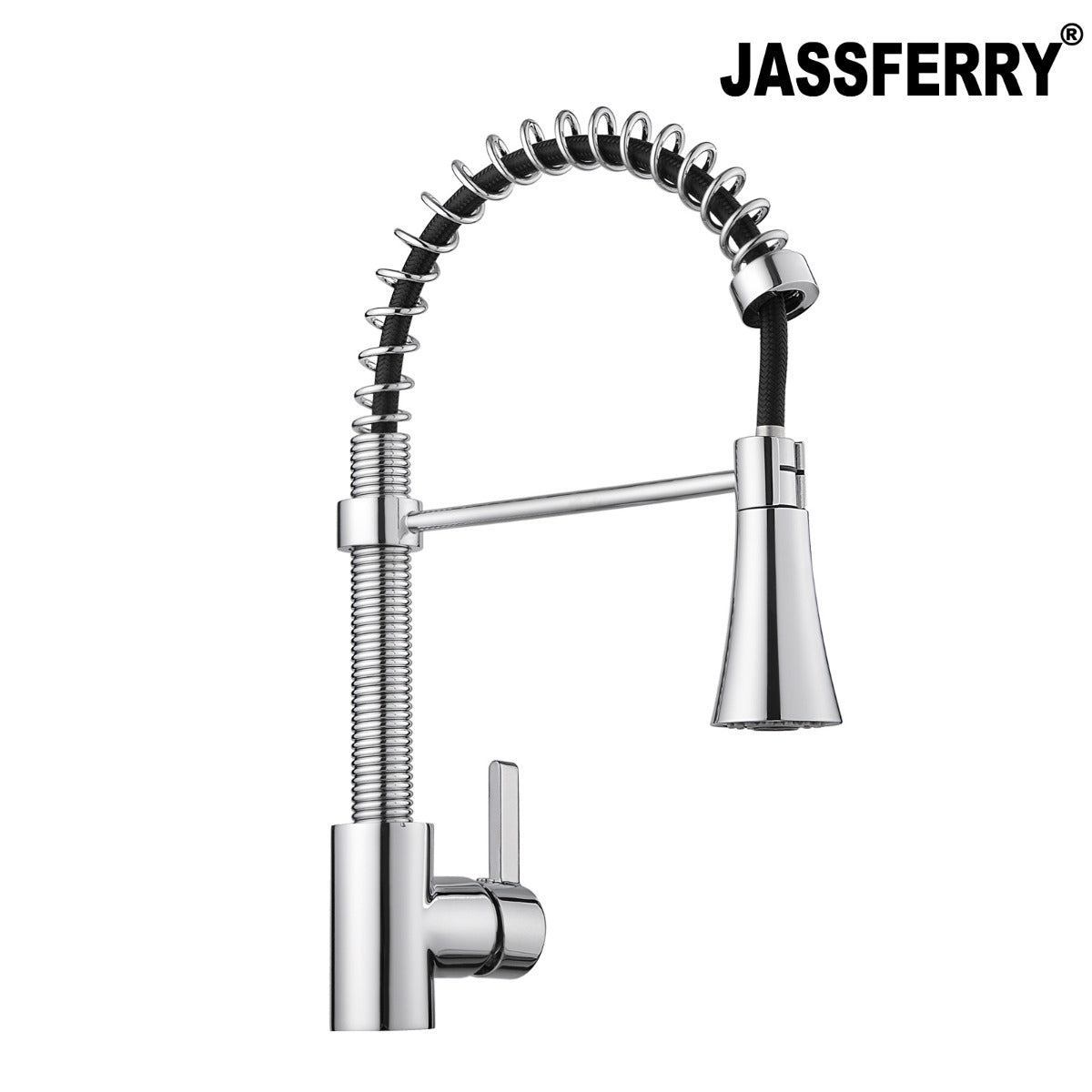 JassferryJASSFERRY Kitchen Sink Mixer Tap with Pull Out Spray Swivel Spout Pull DownKitchen taps