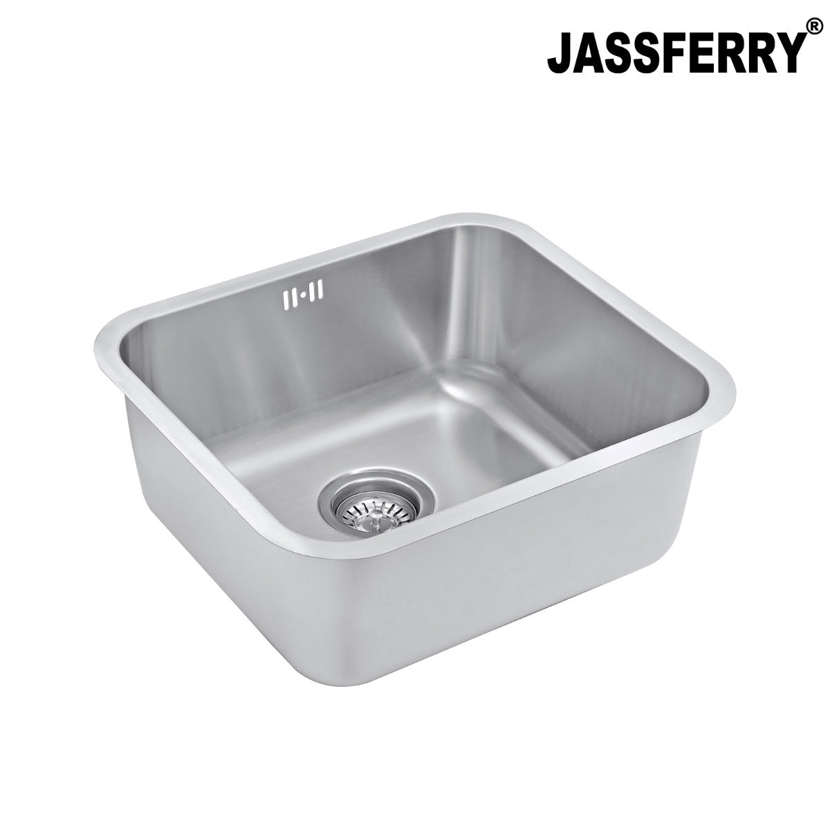 JassferryJASSFERRY 500 x 450 MM Undermount Stainless Steel Kitchen Sink Single 1.0 Bowl - 621Kitchen Sinks