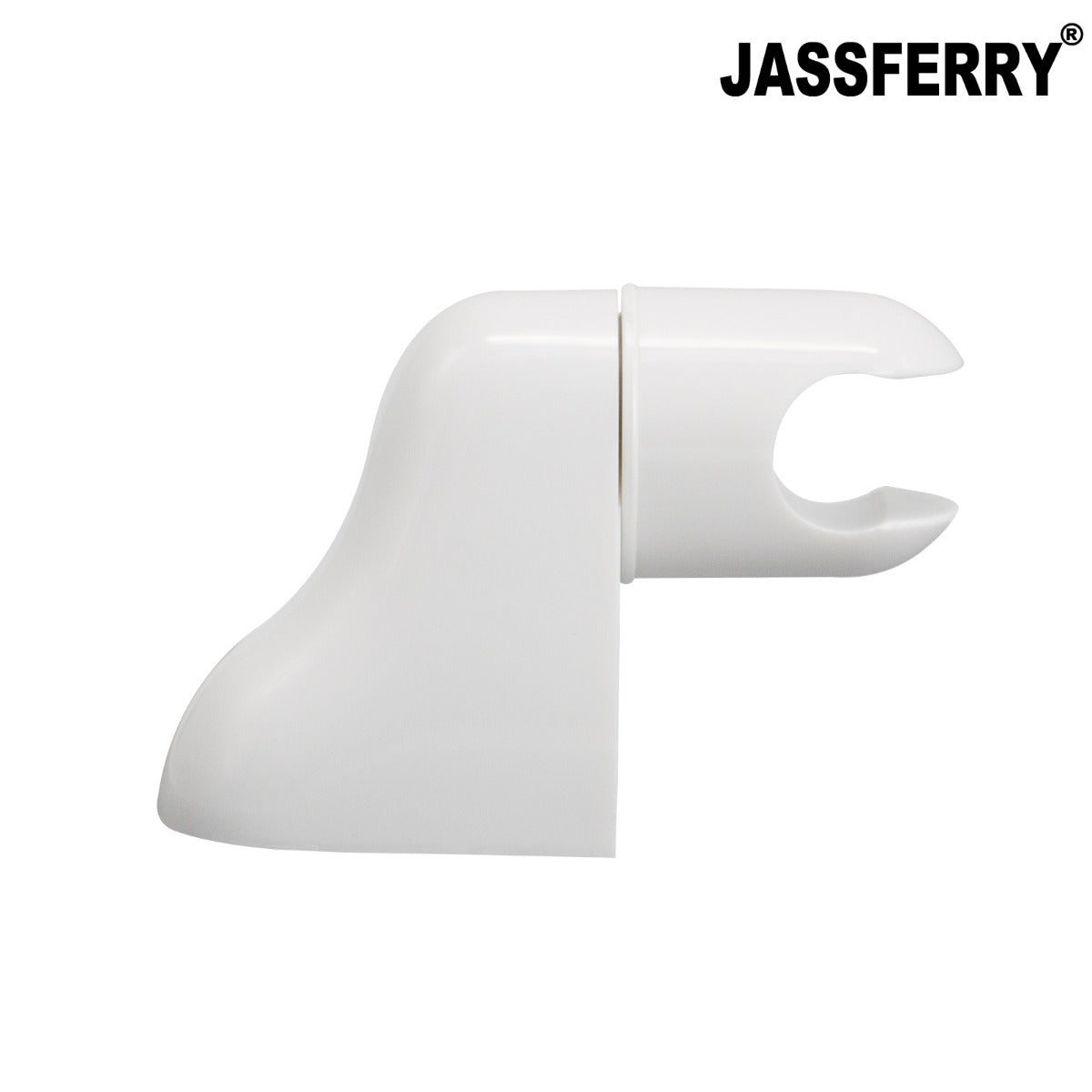 JassferryJASSFERRY Replacement Adjustable Wall Bracket Shower Head Hose Holder WhiteShower Heads