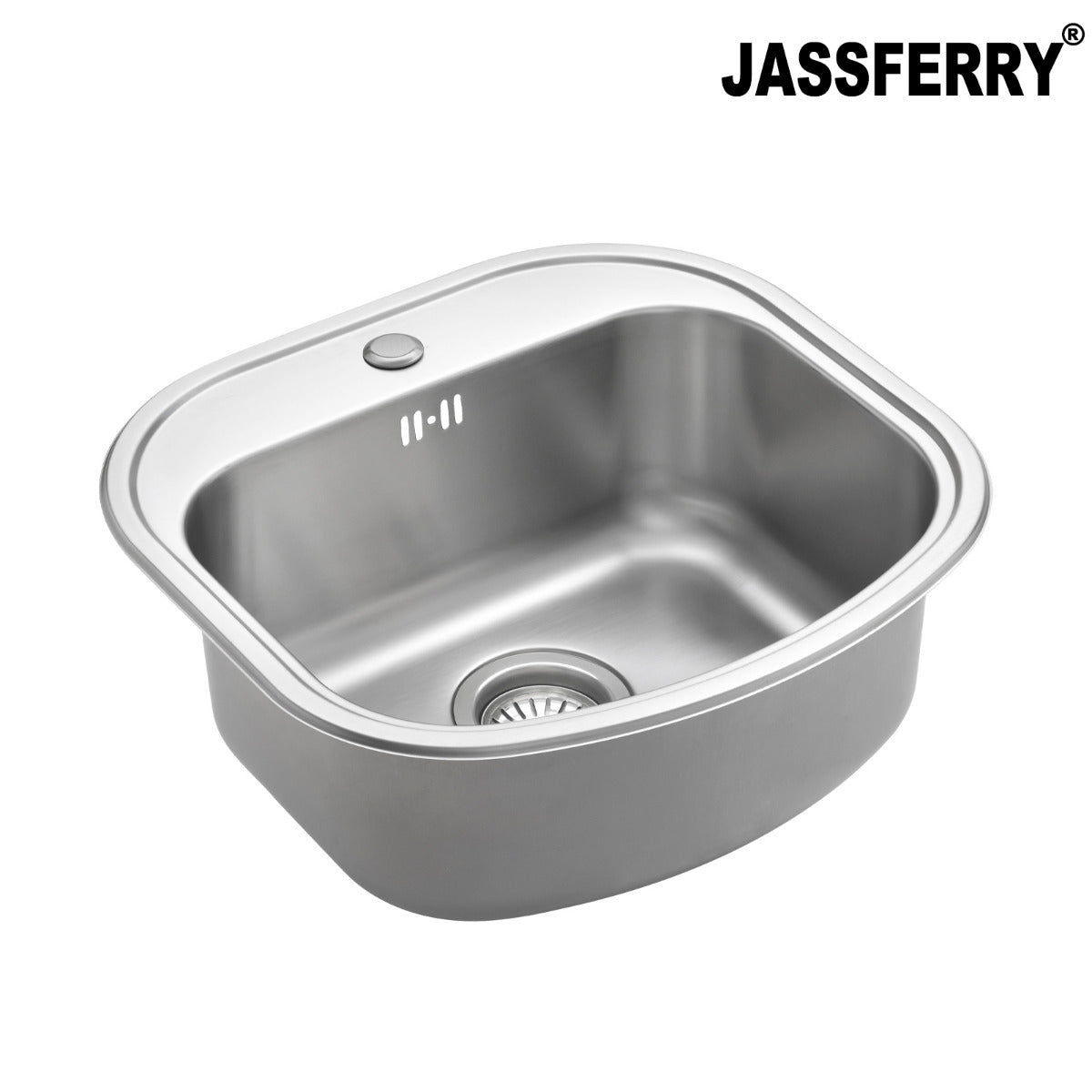 JassferryJASSFERRY Stainless Steel Single Bowl Kitchen Sink with Pre-drilled Tap HoleKitchen Sink