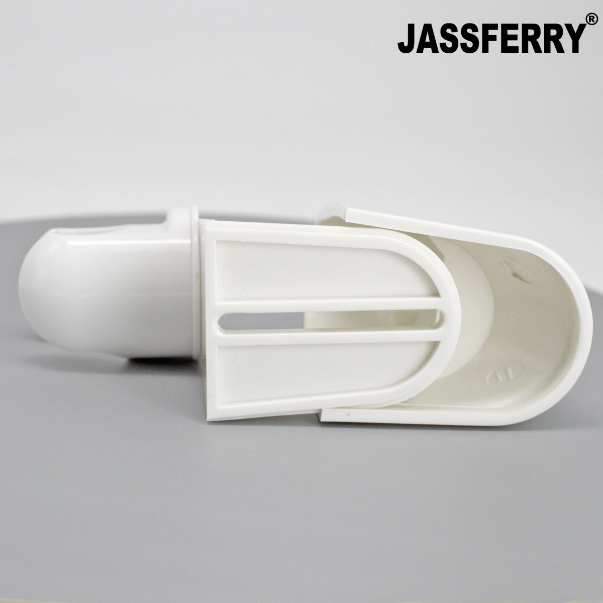 JassferryJASSFERRY Replacement Adjustable Wall Bracket Shower Head Hose Holder WhiteShower Heads