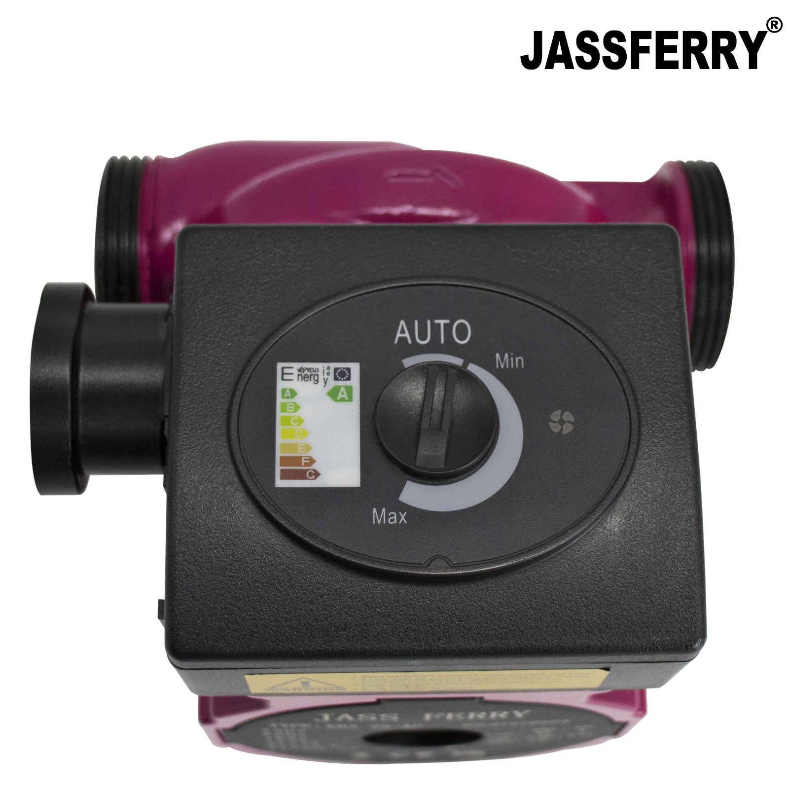 JASSFERRY A-Rated Central Heating Pump Energy Saving Hot Water Circulation Systems with Standard Plug