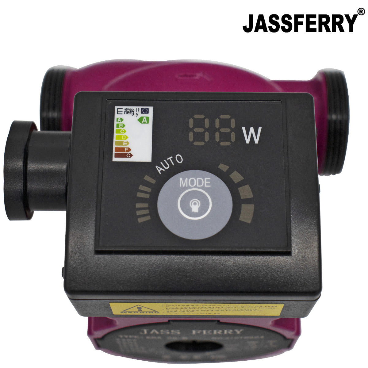 JassferryJASSFERRY A-Rated Central Heating Pump Energy Saving Circulation with Power MonitorHeating Pumps